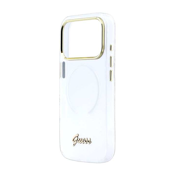 Guess Gradient MagSafe Script Metal iPhone 18 Pro Max Case