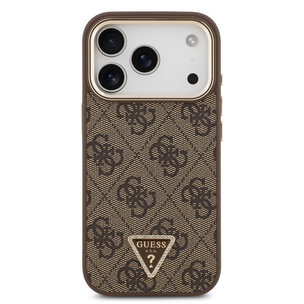 GUESS 4G Triangle MagSafe iPhone 17 Pro Case
