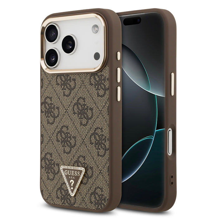 GUESS 4G Triangle MagSafe iPhone 17 Pro Case