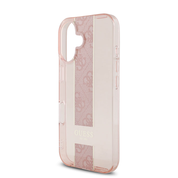 GUESS 4G Stripe iPhone 16 Case