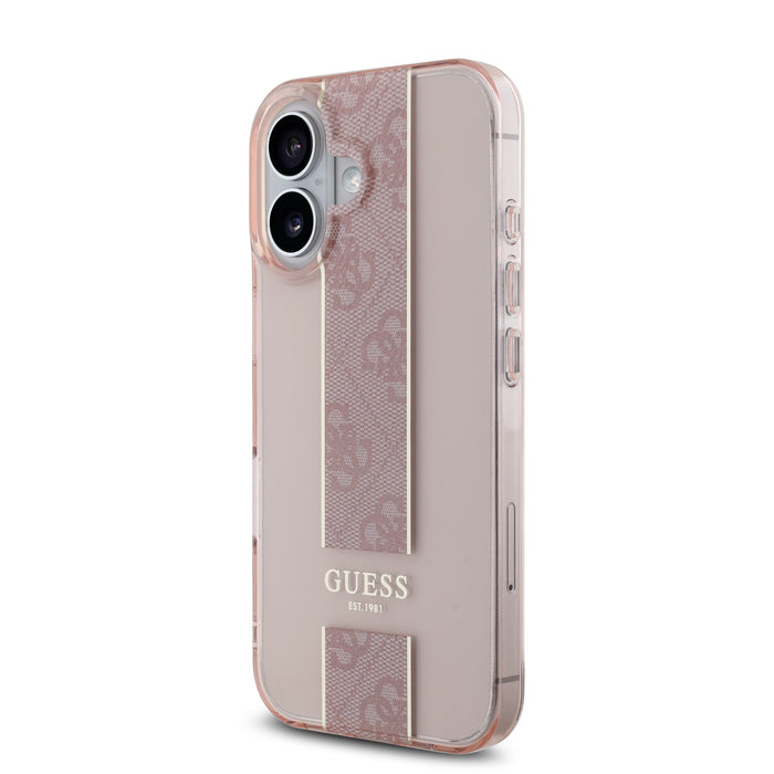 GUESS 4G Stripe iPhone 16 Case