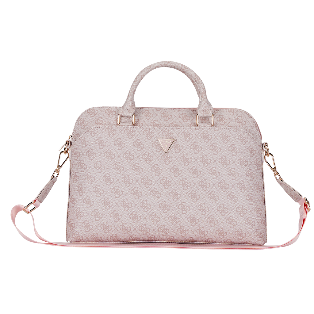 Guess 4G Zipper Pocket Laptop Bag