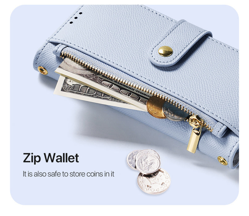 Dux Ducis Lawa Wallet Leather Case for iPhone 15