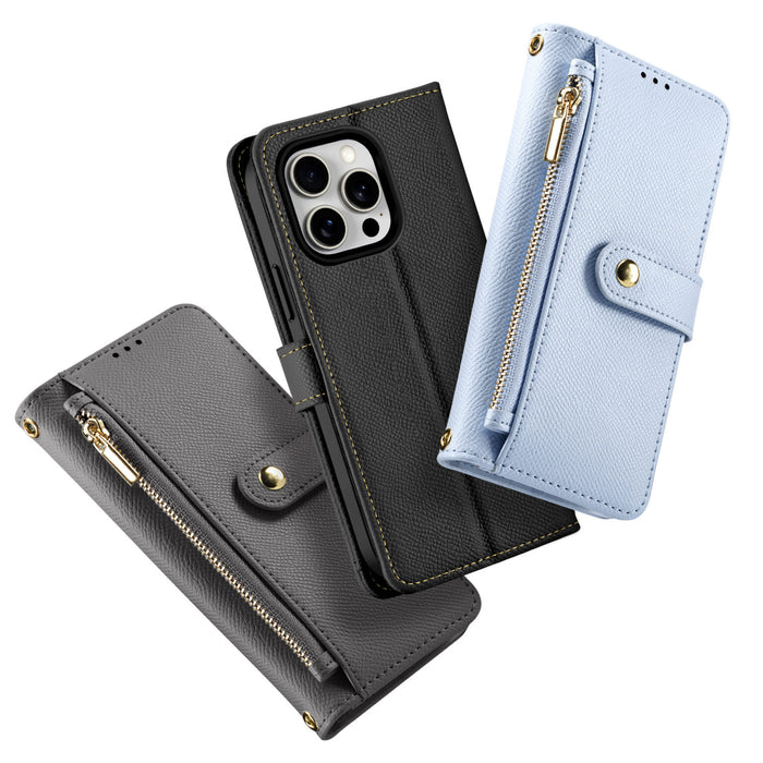 Dux Ducis Lawa Wallet Leather Case for iPhone 15 Pro Max