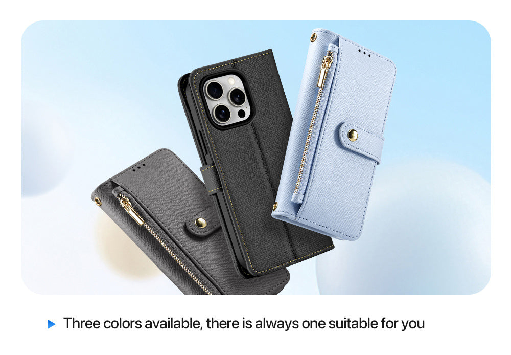 Dux Ducis Lawa Wallet Leather Case for iPhone 15 Pro Max