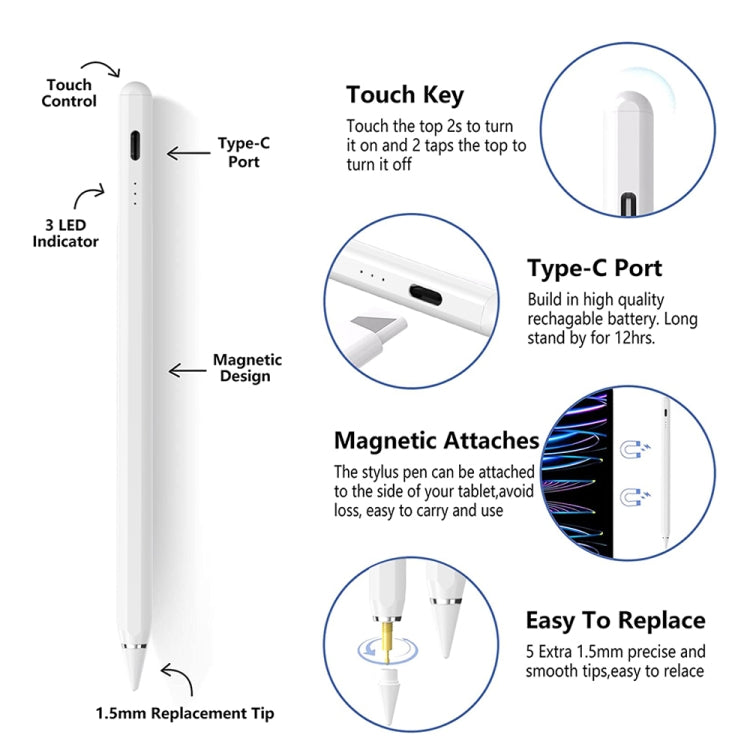 Mutural P‑950D Smart Stylus Pen
