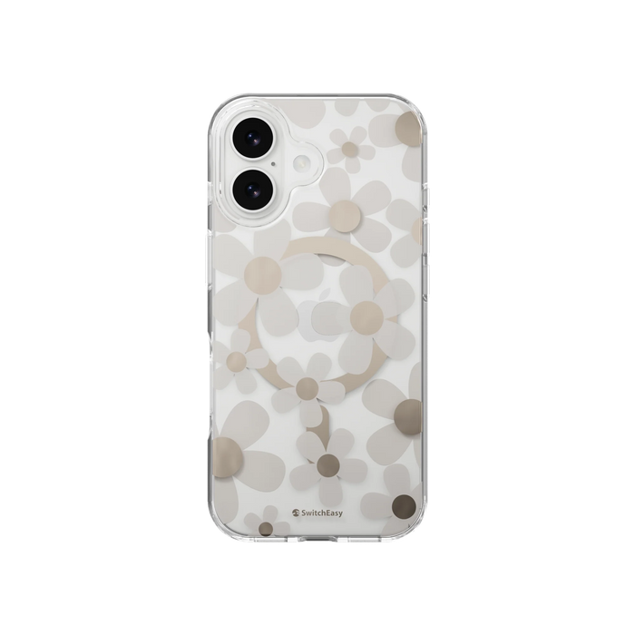 SwitchEasy Fleur MagSafe 3D Pattern Protective Case for iPhone 17