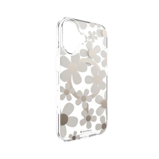 SwitchEasy Fleur MagSafe 3D Pattern Protective Case for iPhone 17