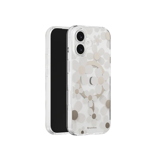 SwitchEasy Fleur MagSafe 3D Pattern Protective Case for iPhone 17