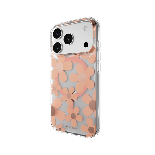 SwitchEasy Fleur MagSafe 3D Pattern Protective Case for iPhone 18 Pro Case