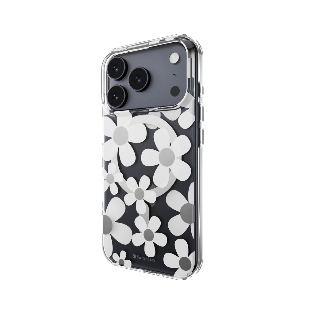 SwitchEasy Fleur MagSafe 3D Pattern Protective Case for iPhone 18 Pro Case