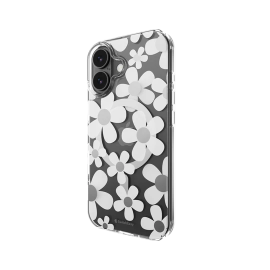 SwitchEasy Fleur MagSafe 3D Pattern Protective Case for iPhone 17