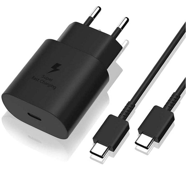 Samsung 45W PD Adapter USB-C to USB-C Cable Set