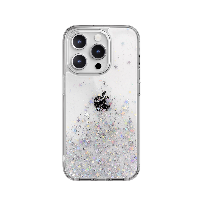 SwitchEasy Starfield 3D Glitter Resin Case for iPhone 15 Pro