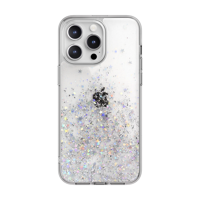 SwitchEasy Starfield 3D Glitter Resin Case for iPhone 15 Pro Max