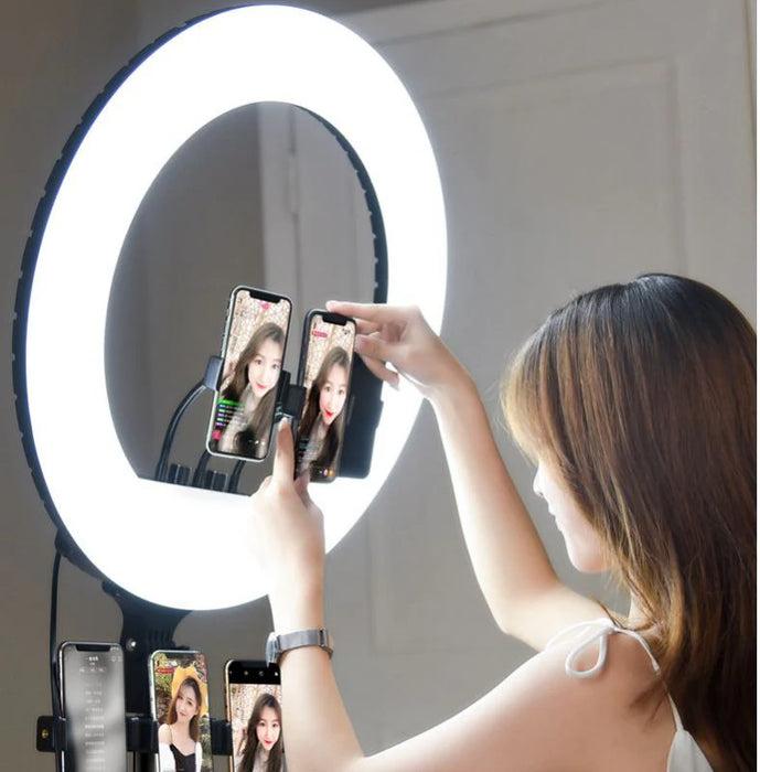 RTAKO AR‑GTB01‑18S 18″ Ring Light with Digital Display
