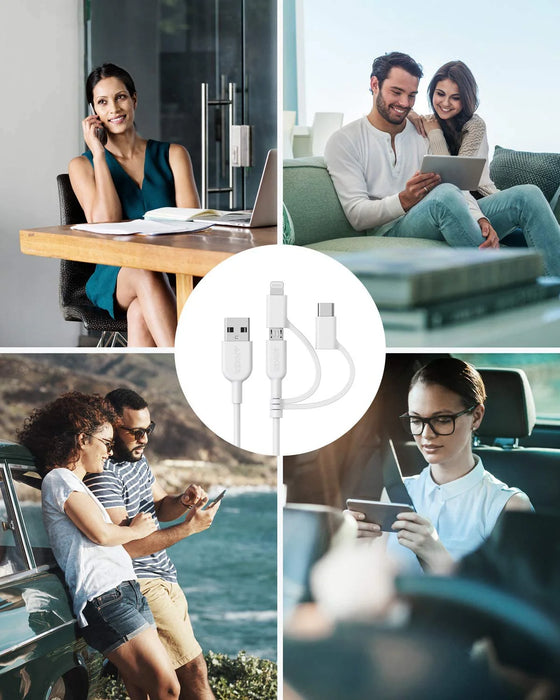 Anker PowerLine II 3-in-1 1m Cable (A8436)
