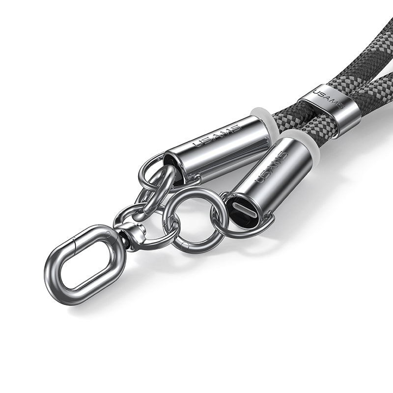 Usams SJ745 2in1 Lanyard With Type C- Lightning 30w Cable