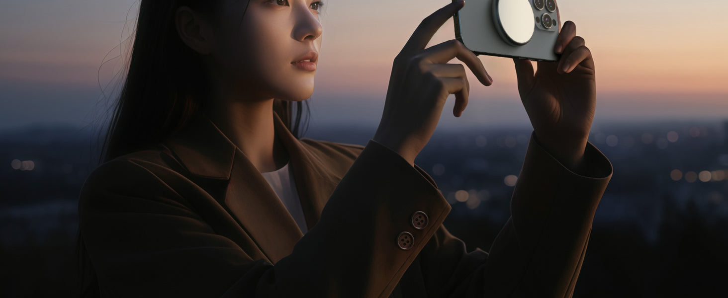 Telesin C03 Magnetic Selfie Ring Light