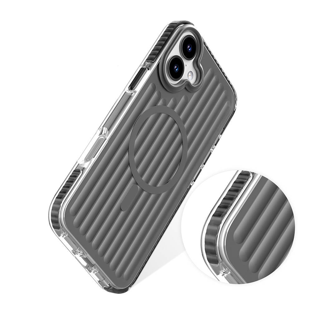 Mutural iPhone 16 Bumpy Solid MagSafe Series Case