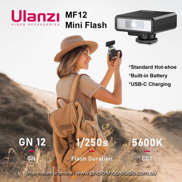Ulanzi F12 Mini Camera Speedlite