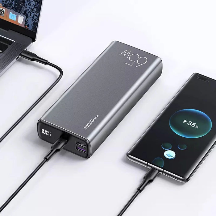 USAMS 30000mah 65W CM Fast Charging Kit Powerbank