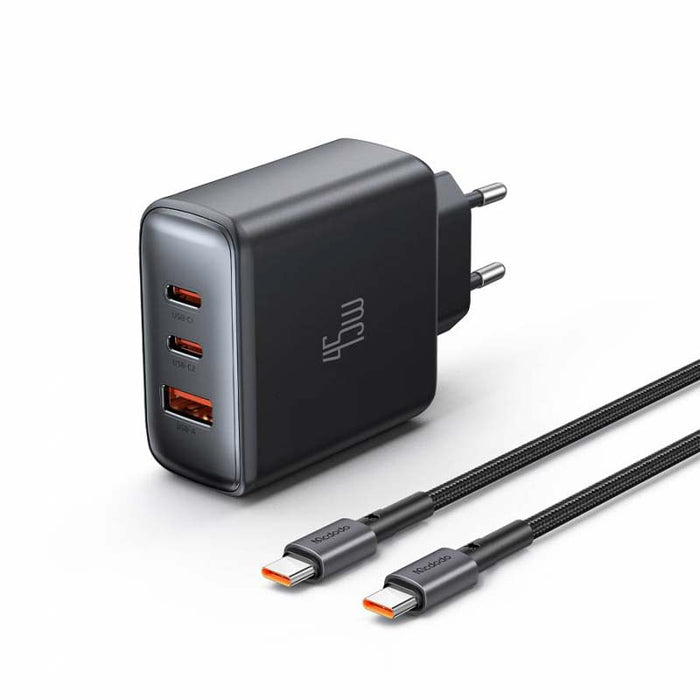 Mcdodo 45W 3-Port Fast Charger Set