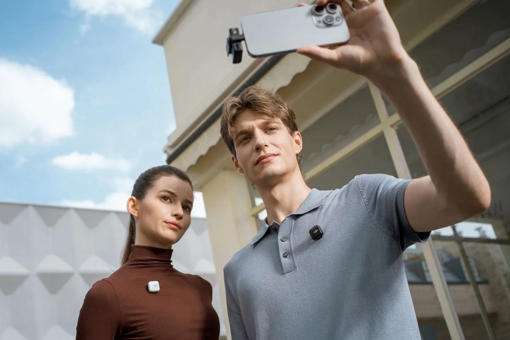 DJI Mic Mini (One-to-Two — 2 Transmitters + 1 Receiver)