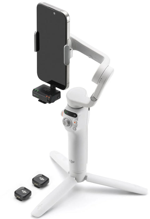 DJI Mic Mini (One-to-Two — 2 Transmitters + 1 Receiver)