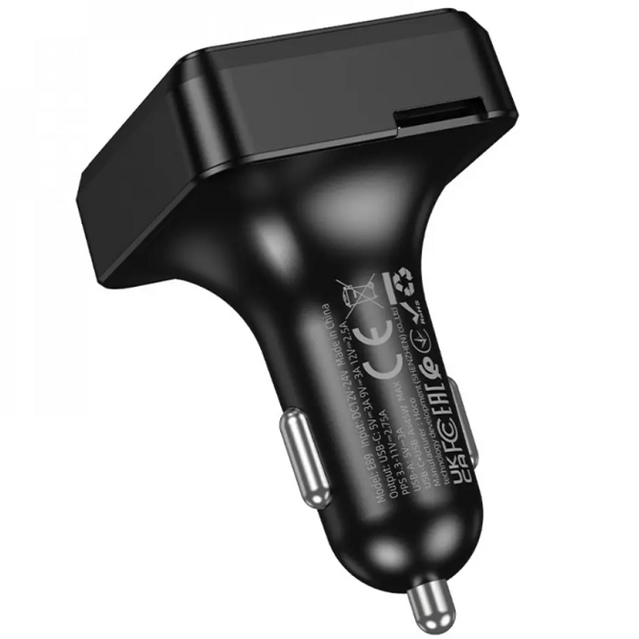 HOCO E89 FM Transmitter & Fast Car Charger