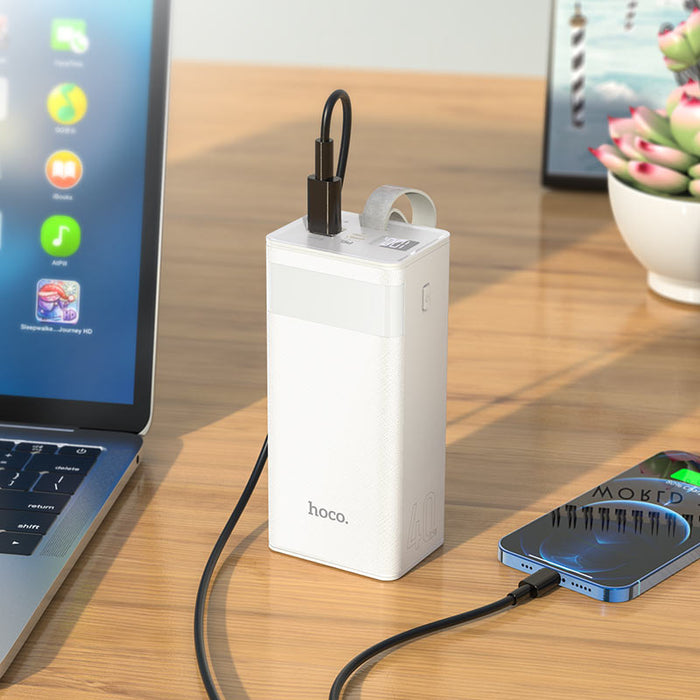 Hoco J86 Powermaster 22.5W Fully Compatible Powerbank(40000mAh)