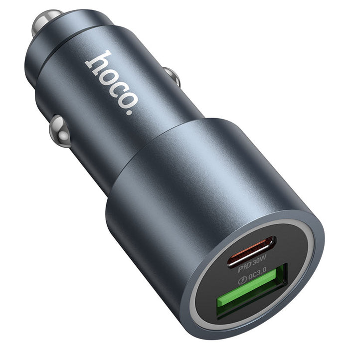 Hoco Z60 Bloom 48w Dual Port PD30W+QC3.0 Car Charger