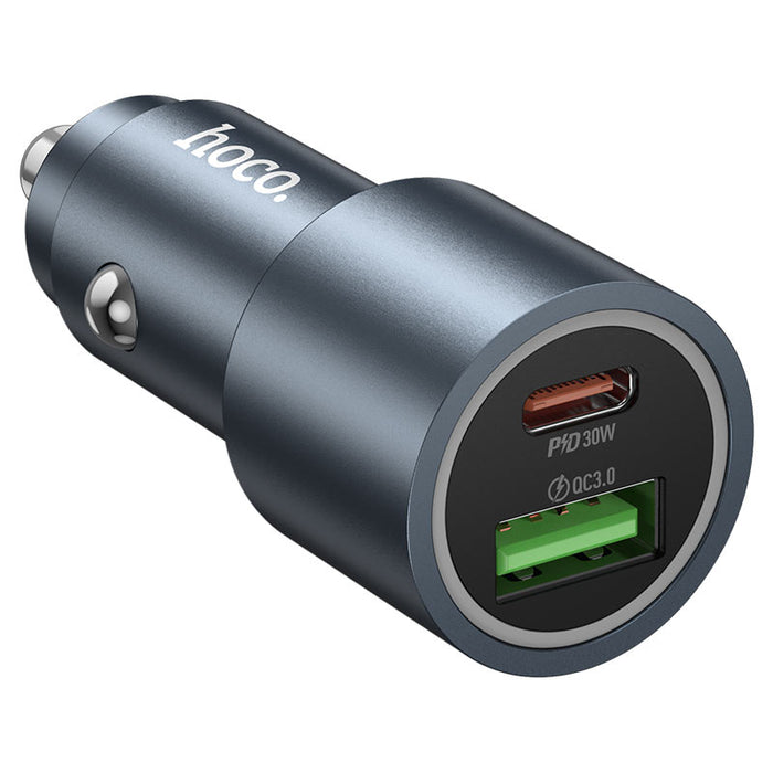 Hoco Z60 Bloom 48w Dual Port PD30W+QC3.0 Car Charger
