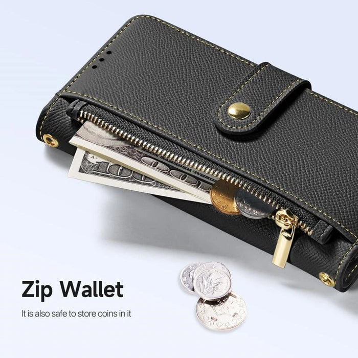 Dux Ducis Lawa Wallet Leather Case for iPhone 16 Pro Max