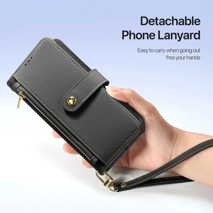Dux Ducis Lawa Wallet Leather Case for iPhone 16 Pro Max