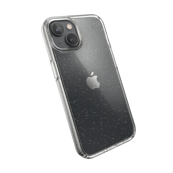Speck Presidio Perfect Clear Glitter iPhone 13 Case