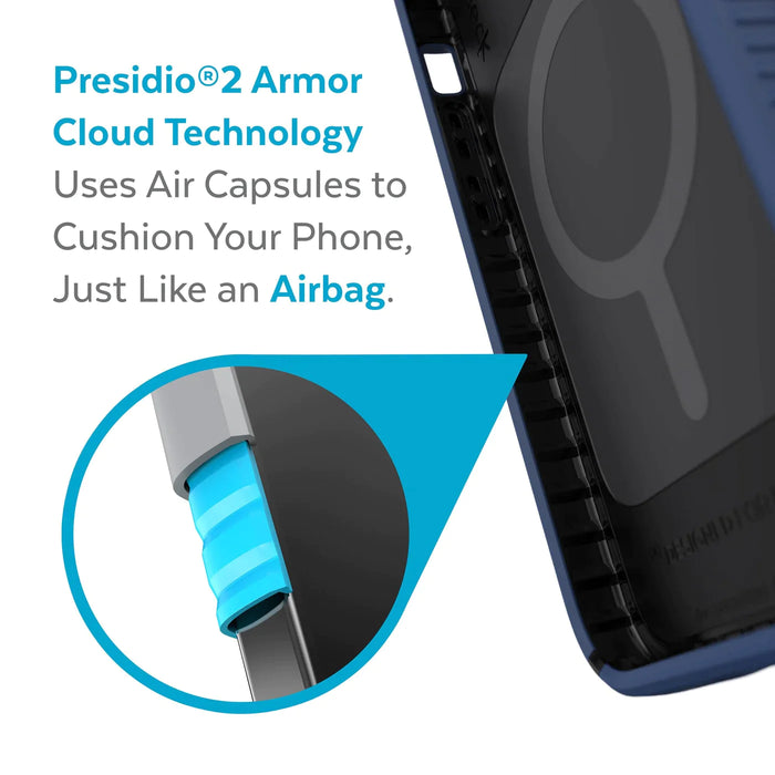 Speck Presidio2 Grip MagSafe iPhone 14 Case