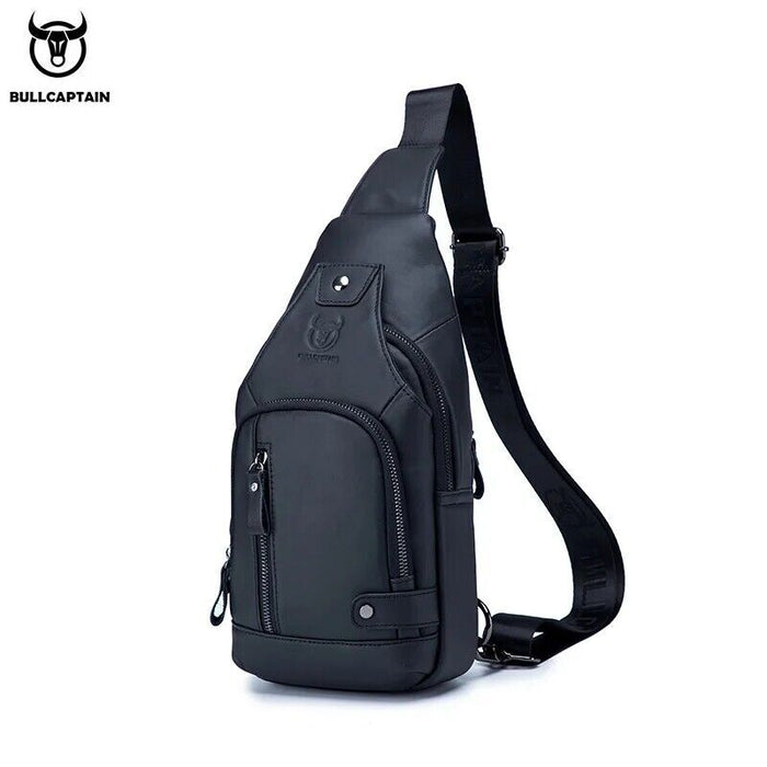 COTECi 14073 Luxury Series Oblique Cross Bag – Genuine Leather