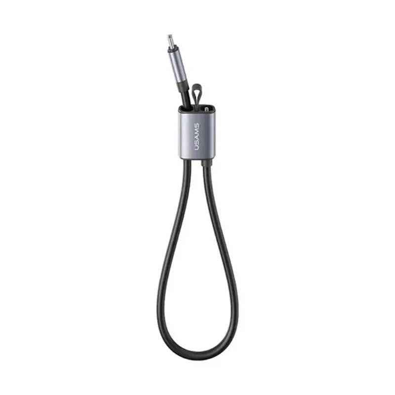 Usams SJ784 Lanyard Cable With Type C- Type C 60w