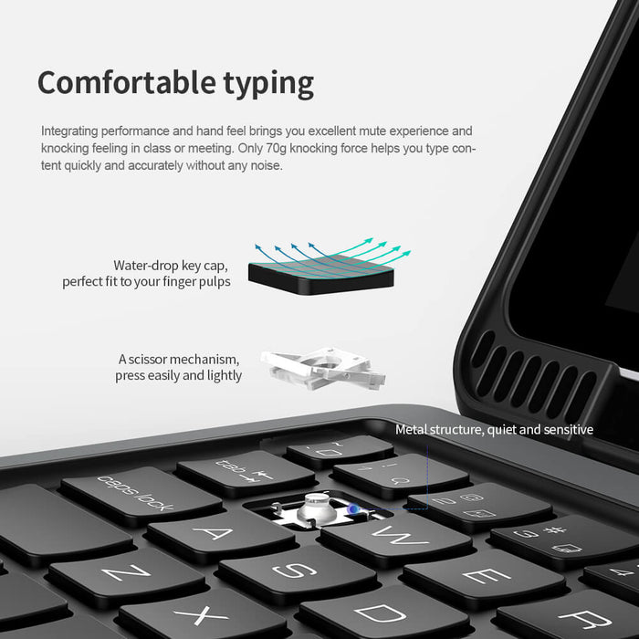 Nillkin Bumper Combo Keyboard Case for Apple iPad 10.2