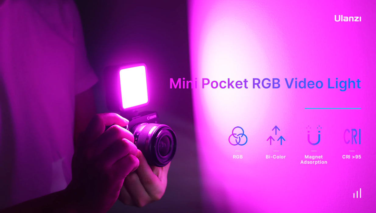 Ulanzi VL49 Rechargeable Mini RGB Light