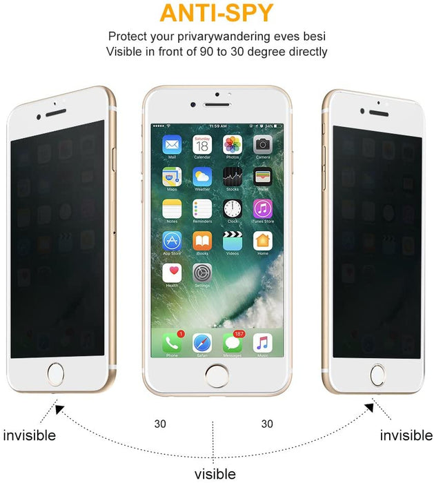 iPhone 7/8 2.5D Privacy Screen Protector