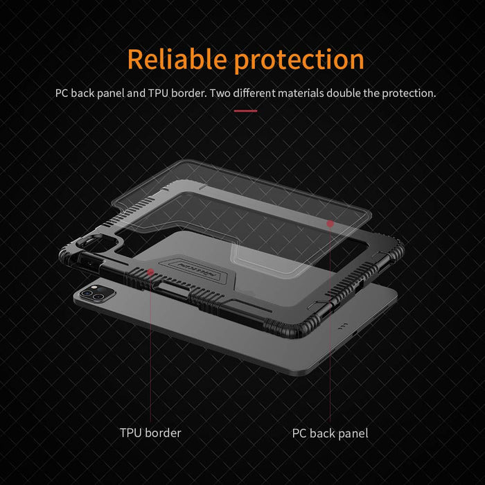 Nillkin Bumper Leather Cover Case Pro for Apple iPad 12.9'' (2020/21)