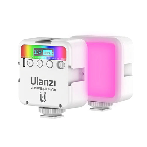 Ulanzi VL49 Rechargeable Mini RGB Light — Monsgadgets