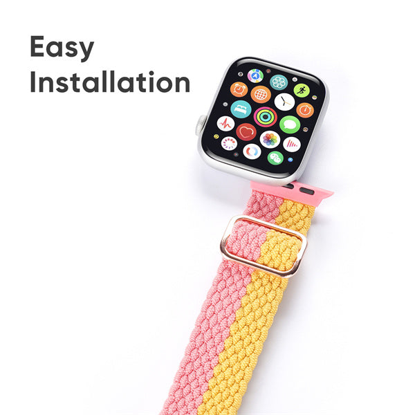 Dux Ducis Nylon Braided Watch Band (Mixture Version) For Apple Watch 38/40/41mm