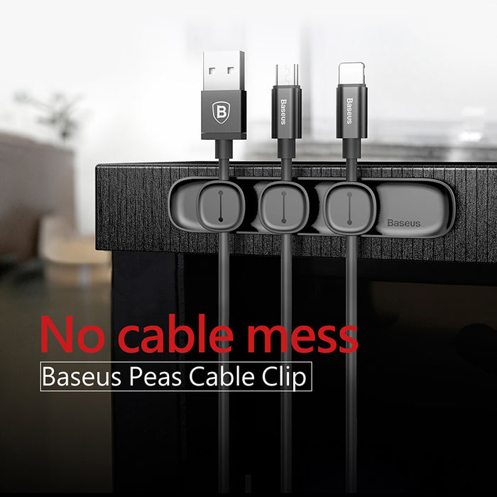 Baseus Peas Magnetic Cable Organizer Cable Clip