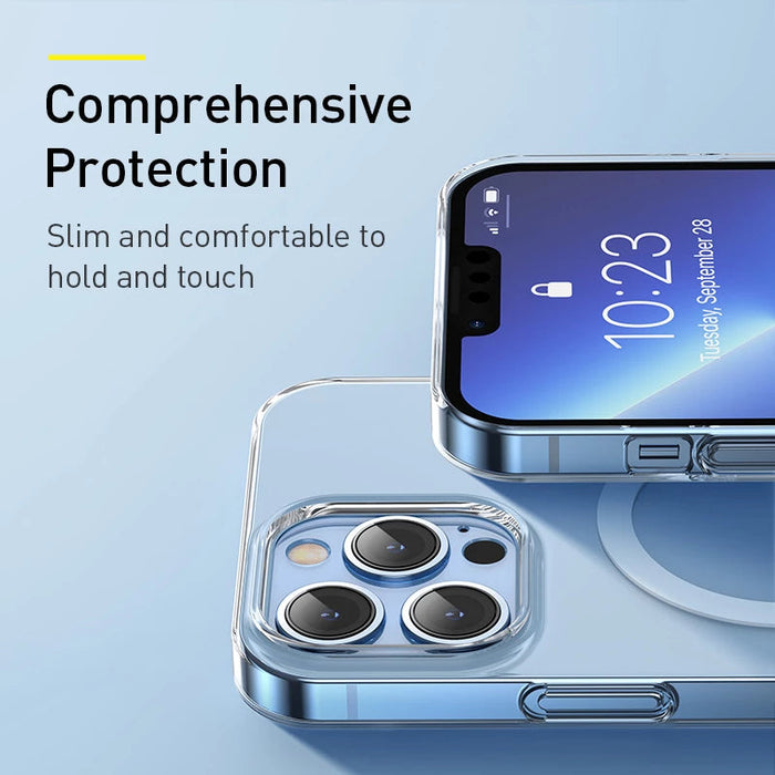 Baseus Crystal Magnetic Case Combo for iPhone 13