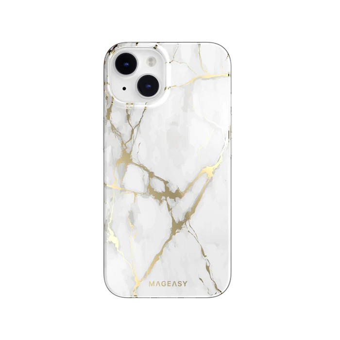 Switcheasy Marble Double Layer Decoration Case for iPhone 14 Plus