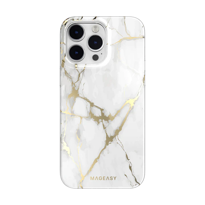 Switcheasy Marble Double Layer Decoration Case for iPhone 14 Pro Max
