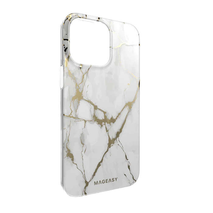 Switcheasy Marble Double Layer Decoration Case for iPhone 14 Pro